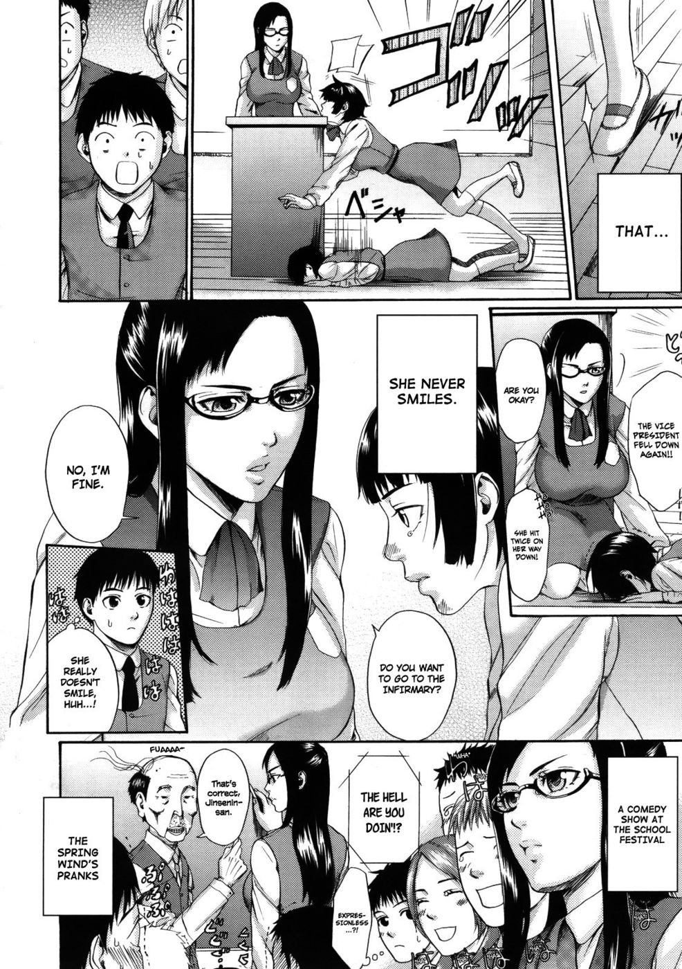 Hentai Manga Comic-Secret Female Student Council President-Read-2